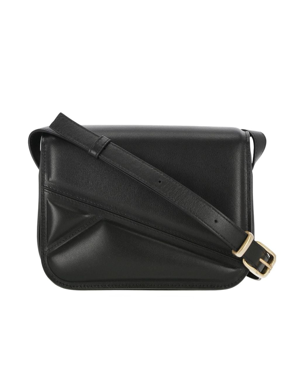 Wandler Black Oscar Trunk Medium Shoulder Bag