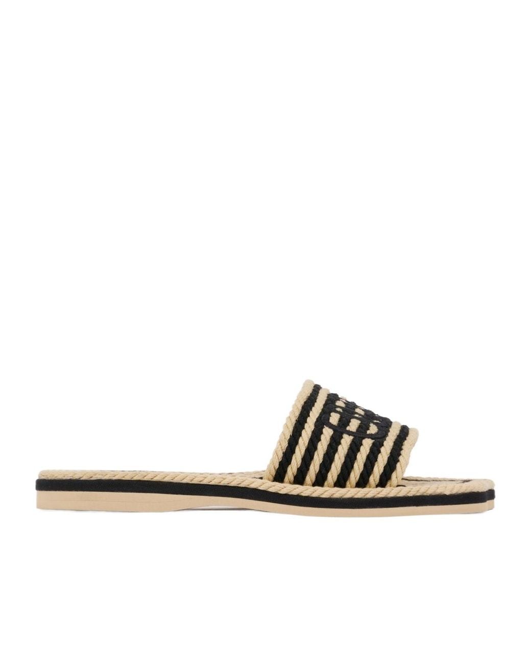 Chloé White Chloã Sand Slippers