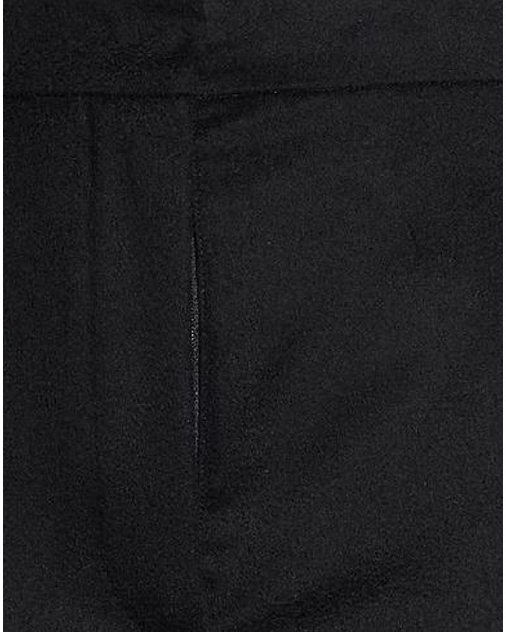 Max Mara Black Loose Wool Trousers
