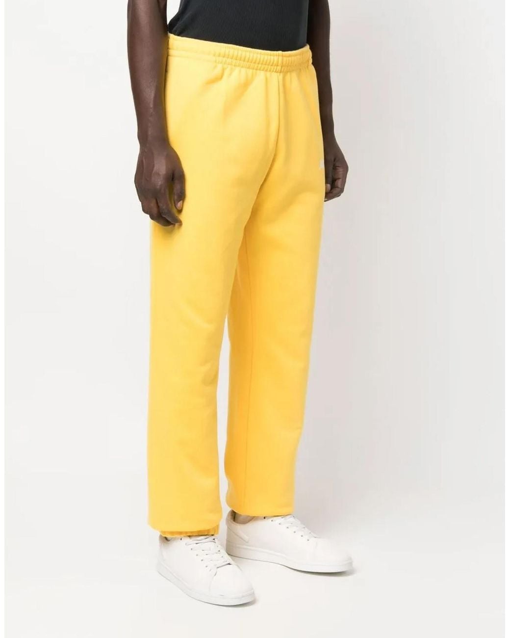 Jacquemus Yellow Elastic-Waist Athletic Pants for men