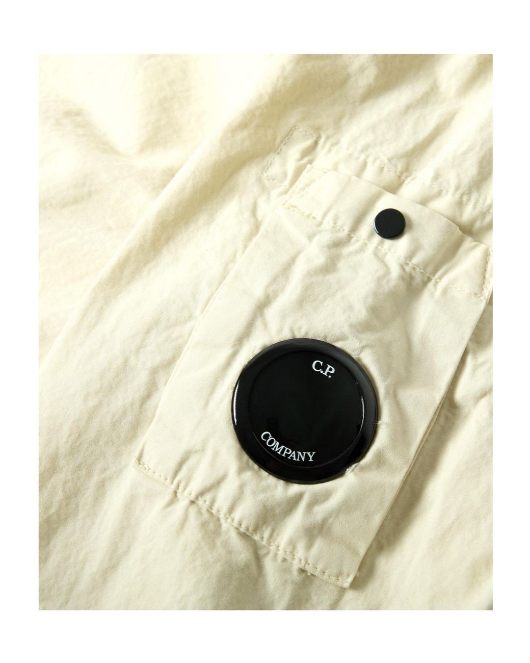 C P Company Natural Hooded Jacket for men
