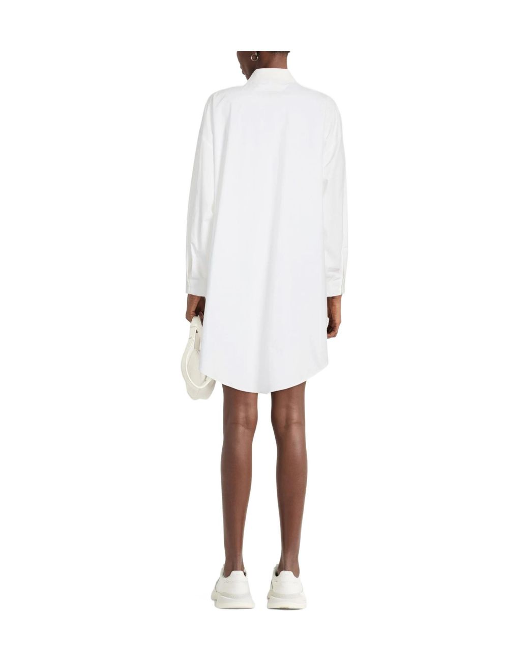 MM6 by Maison Margiela White Shirt Dresses