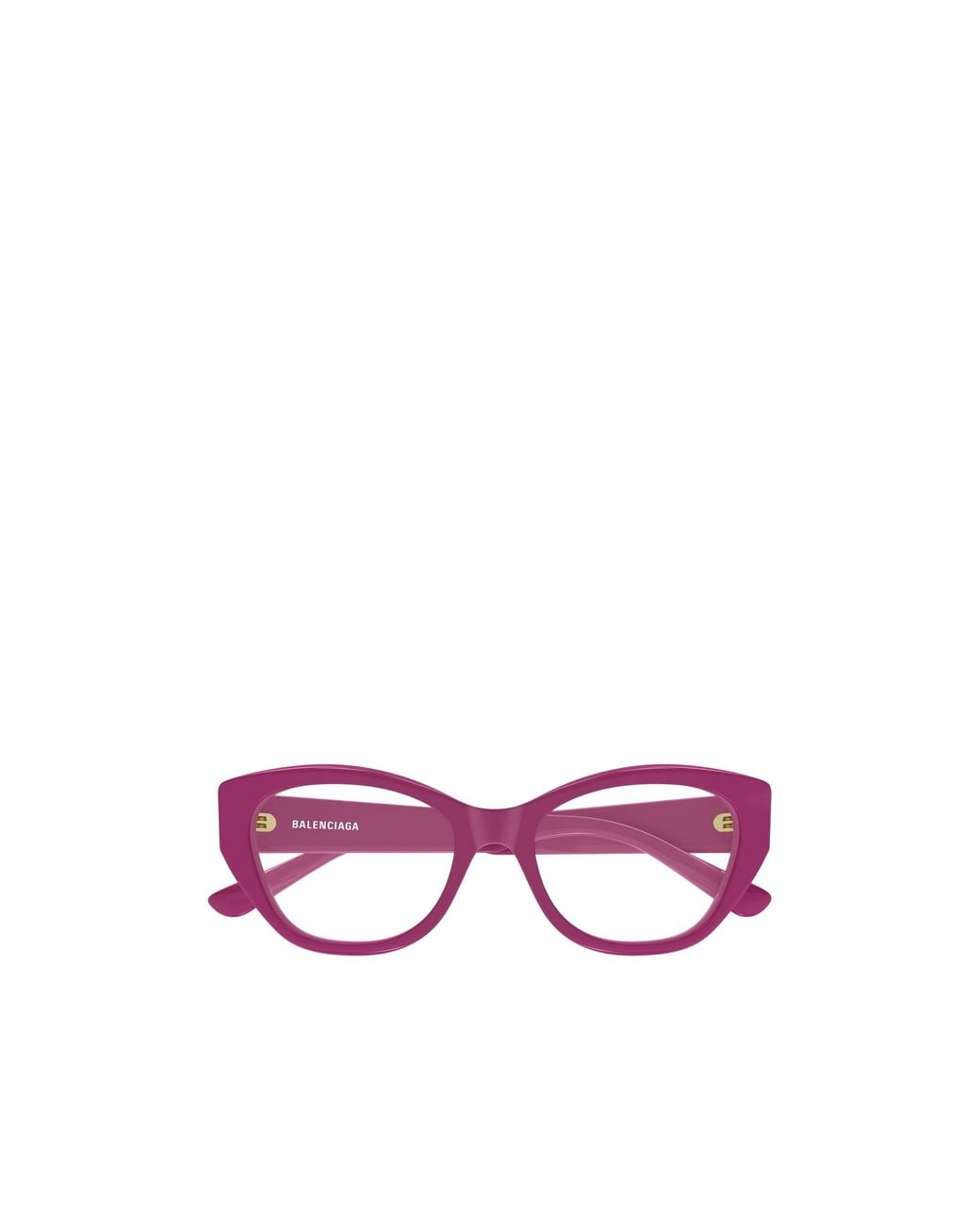 Balenciaga Pink Eyewear Cat Eye Frame Glasses