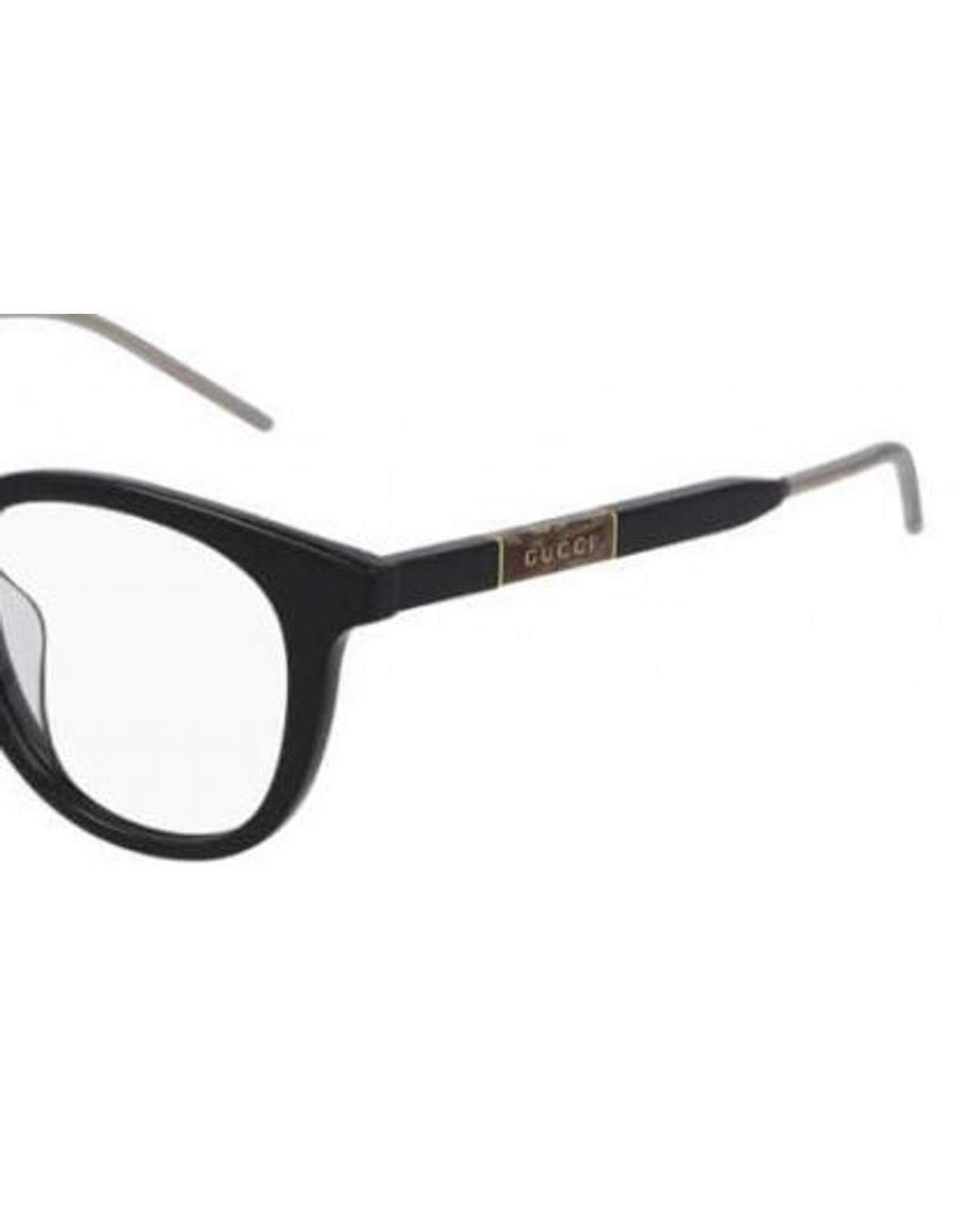 Gucci Metallic Logo Detail Flat Lens for men