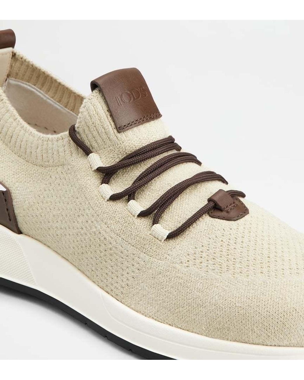Tod's Natural Sock Sneakers for men