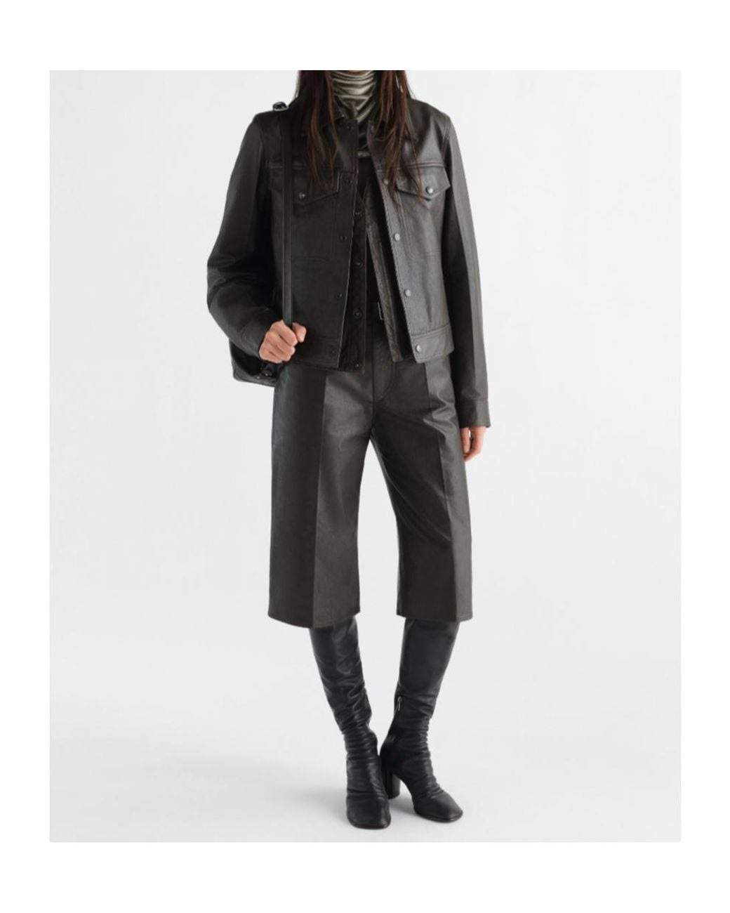 Lemaire Gray Bermuda Shorts