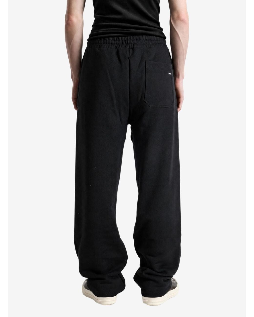 Amiri Black Relaxed Pull On Sweatpants for men