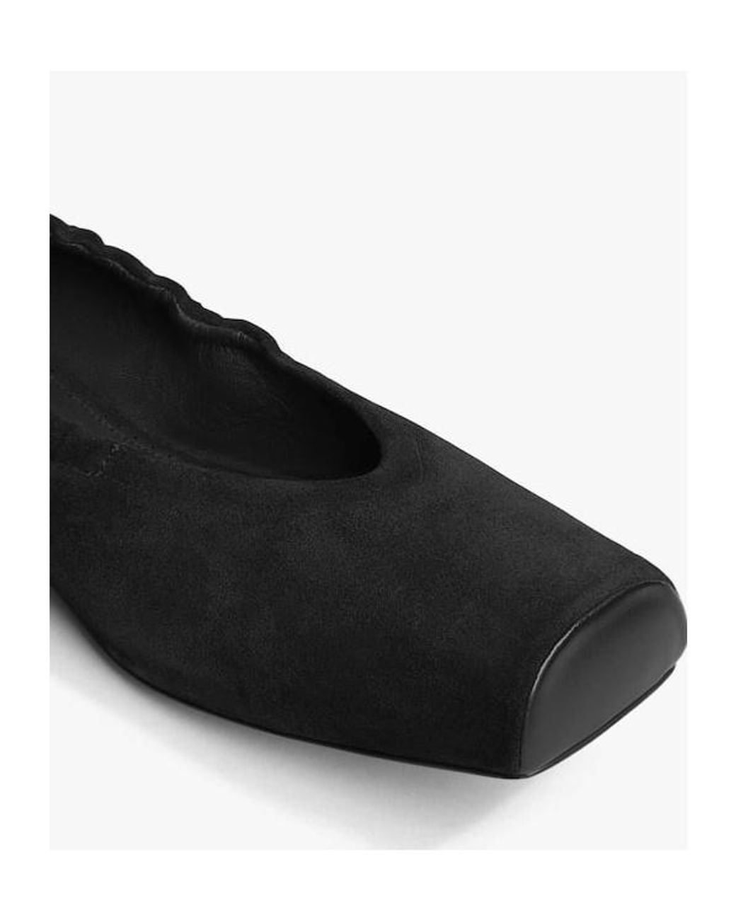 Alaïa Black Alaïa Square Ballet Flats