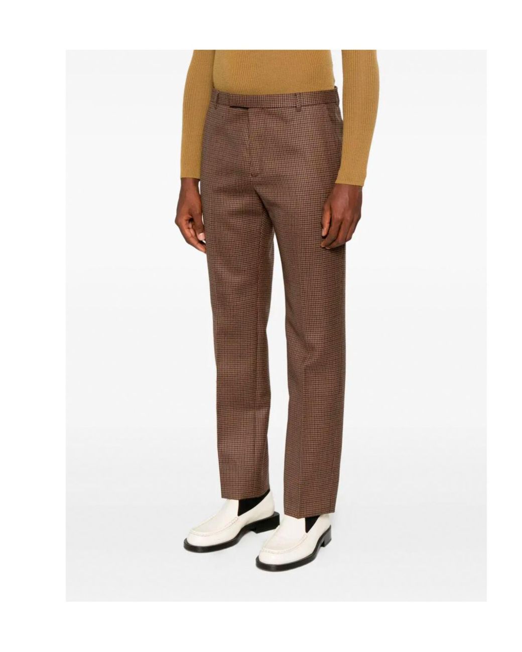 Gucci Brown Wool Pants for men