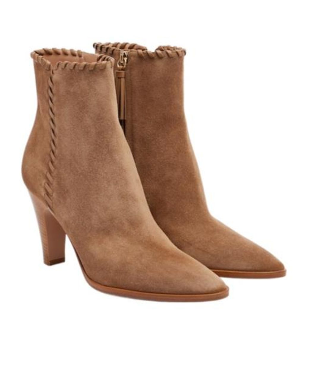 Gianvito Rossi Brown Casual Solid Color Ankle Boots