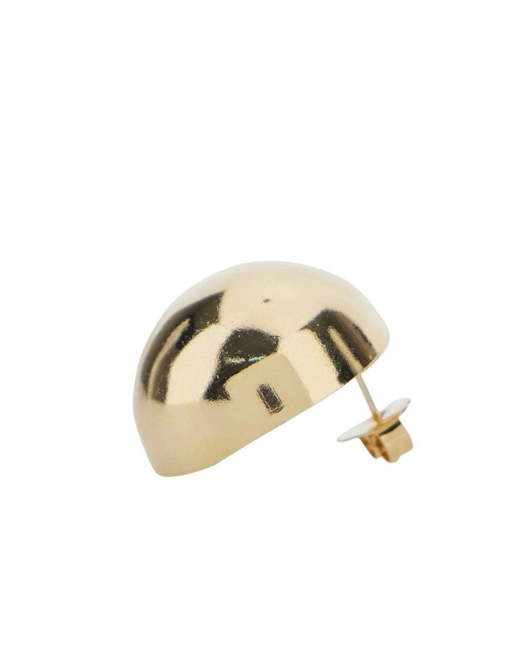 Semicouture Metallic Semi Couture Kaley Metal Stud Earrings