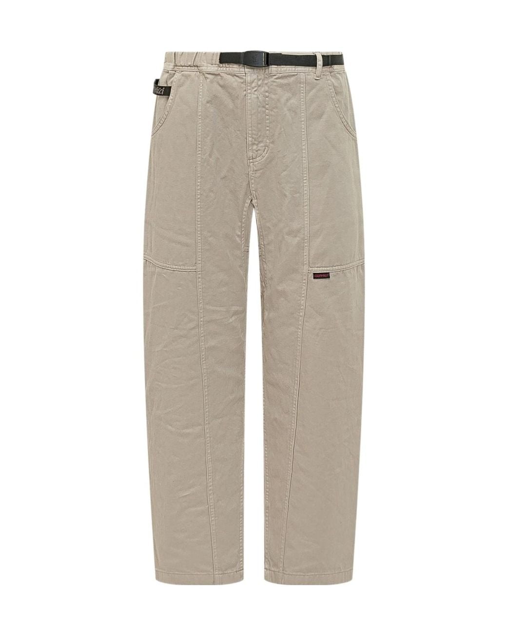 Gramicci Gray Gadget Straight-Leg Pants for men
