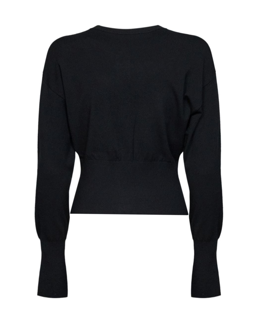 Kaos Black Fitted Button-Up Cardigan