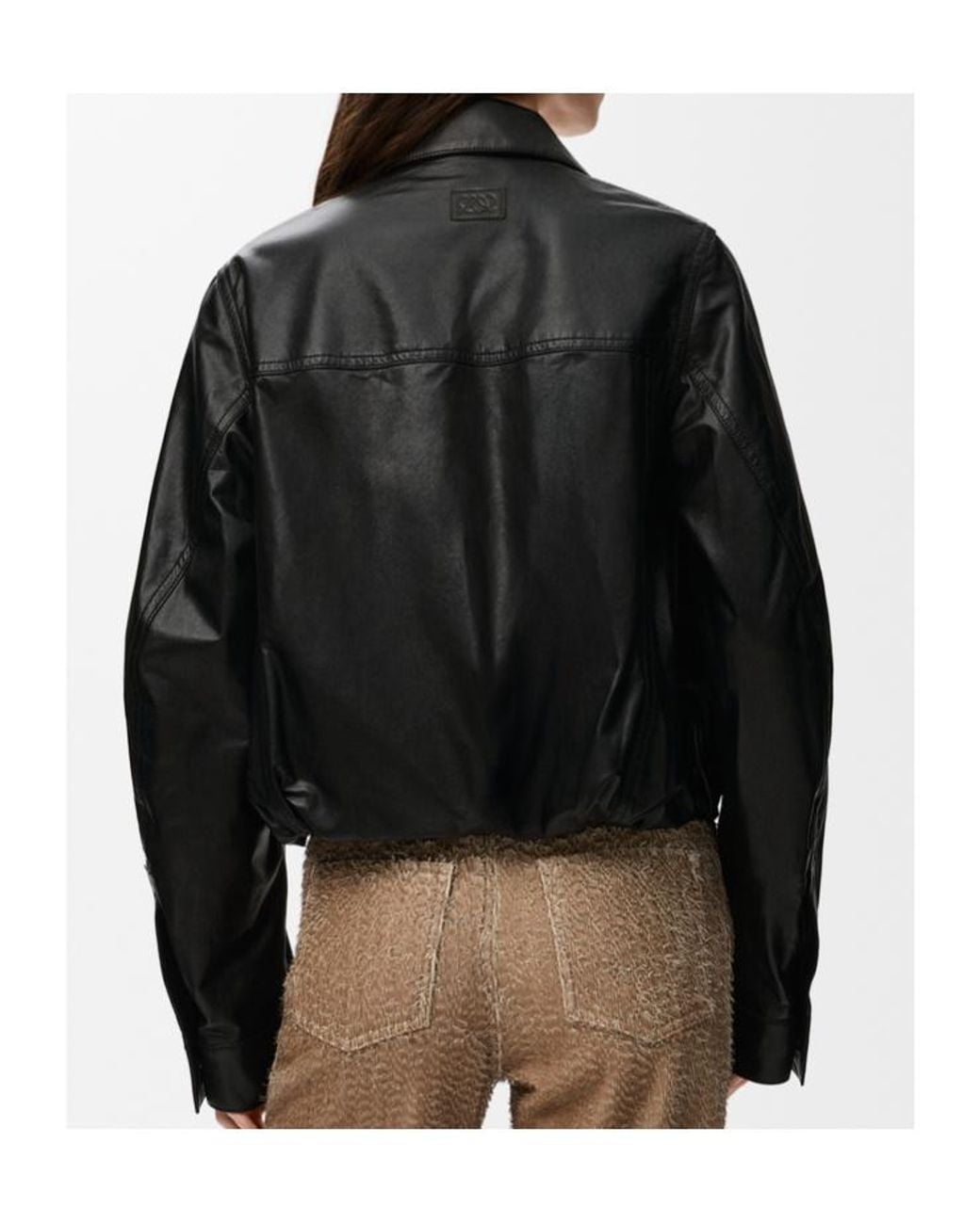 Loewe Black クロップド ジャケット