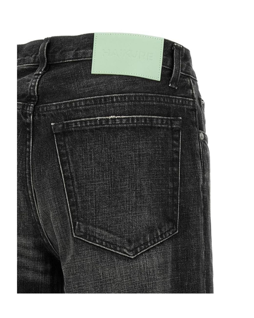 Haikure Black Claire Flared Jeans