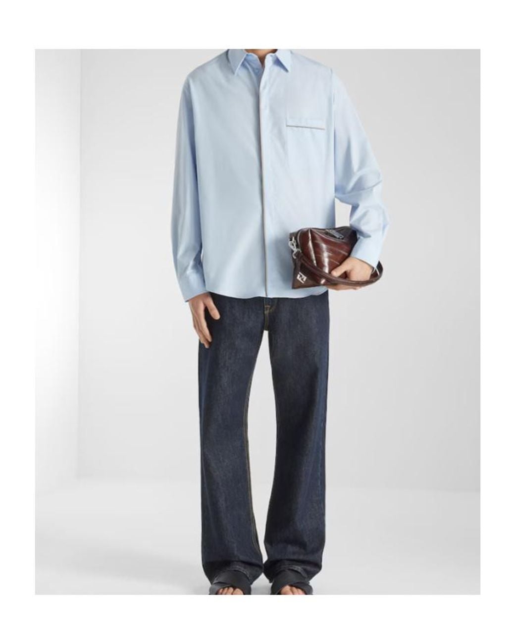 Fendi Brown Lui Medium for men
