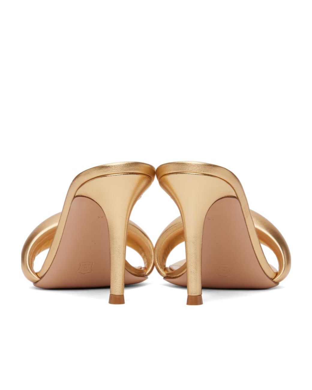 Gianvito Rossi Natural Bijoux 85 High-Heeled Sandals