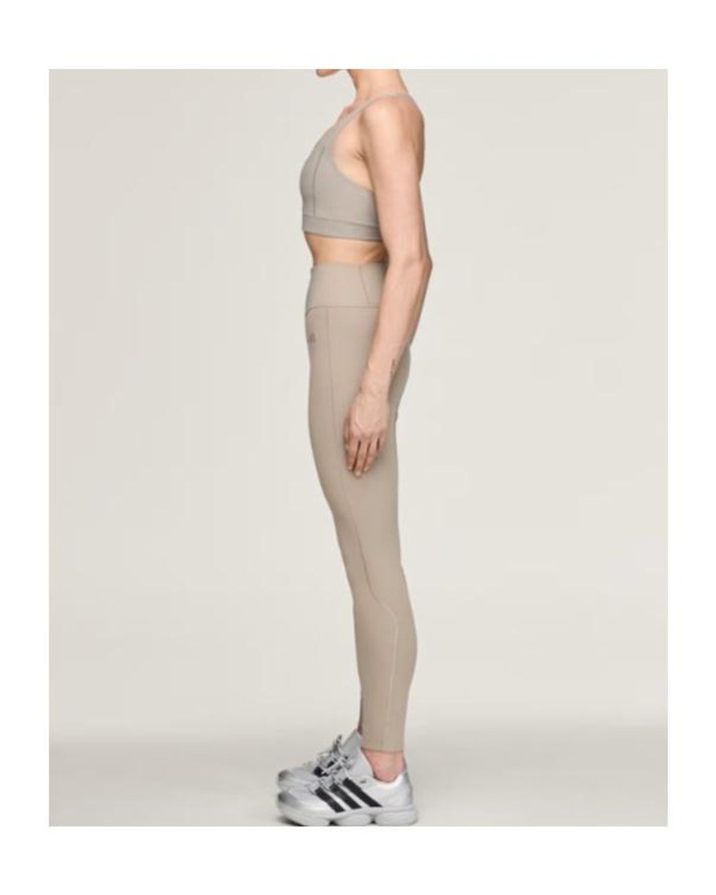 Adidas Gray Entire Studios Racerback Performance Bra