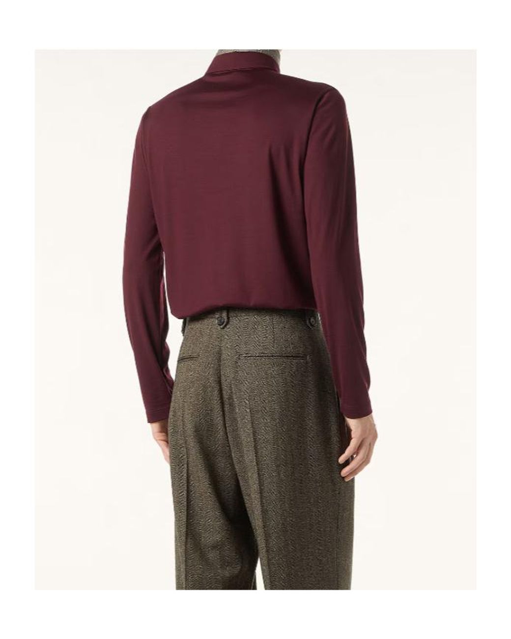 Loro Piana Purple The Gift Of Kings Como Polo for men