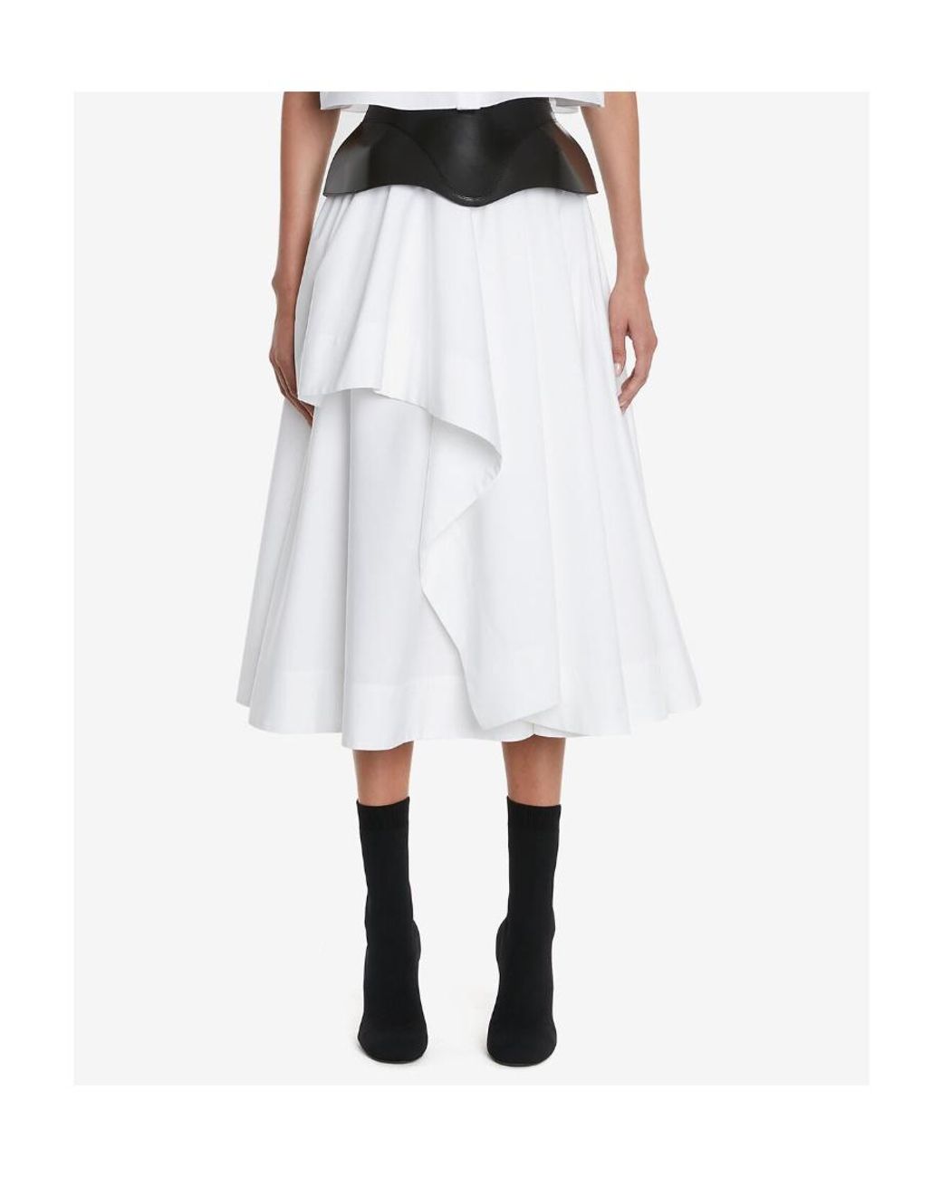 スカート Mcqueen 'Slashed Drape' Skirt Alexander McQueen Slashed Drape Skirt | italist