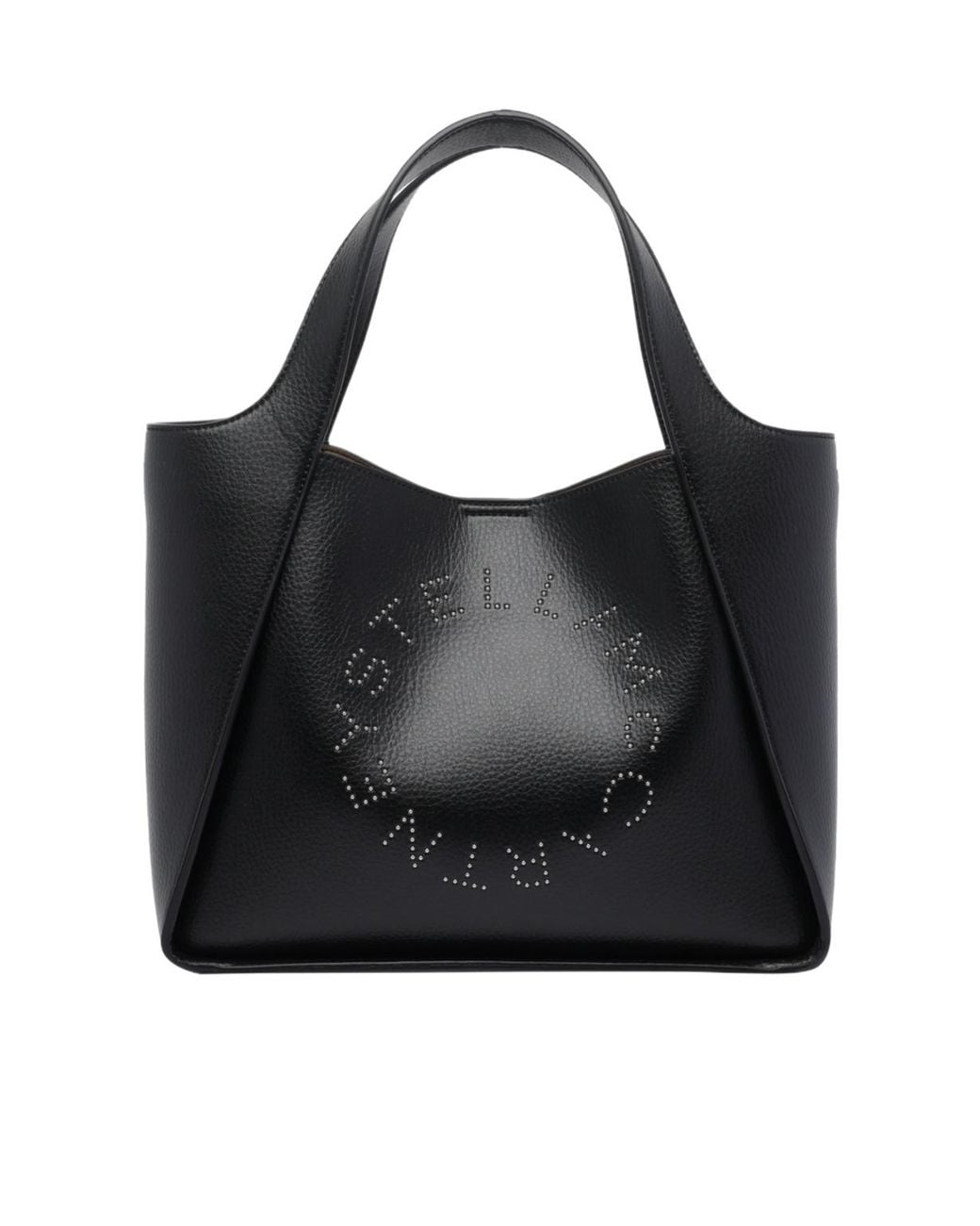Stella McCartney Gray Logo Detailed Small Crossbody Bag