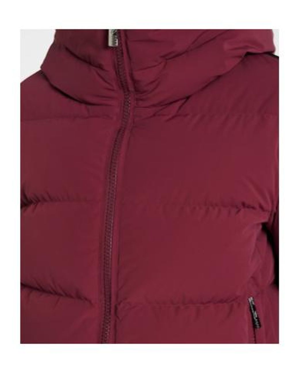 Fusalp Red Barsy Velvet-Trimmed Down Ski Jacket
