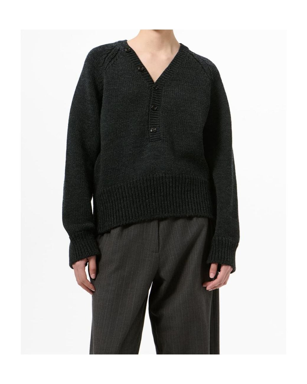 Our Legacy Black Country Henley Cardigan