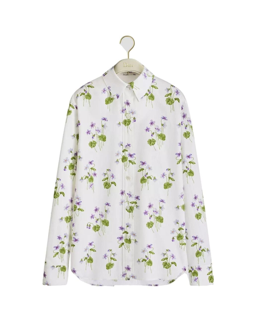 Dior White Long-Sleeved Shirt