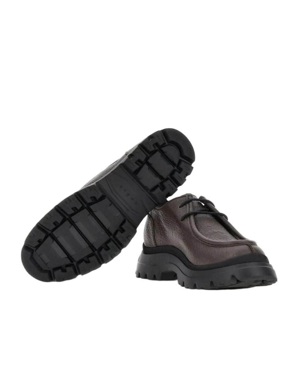 Hogan Brown Lace-Ups H692 for men