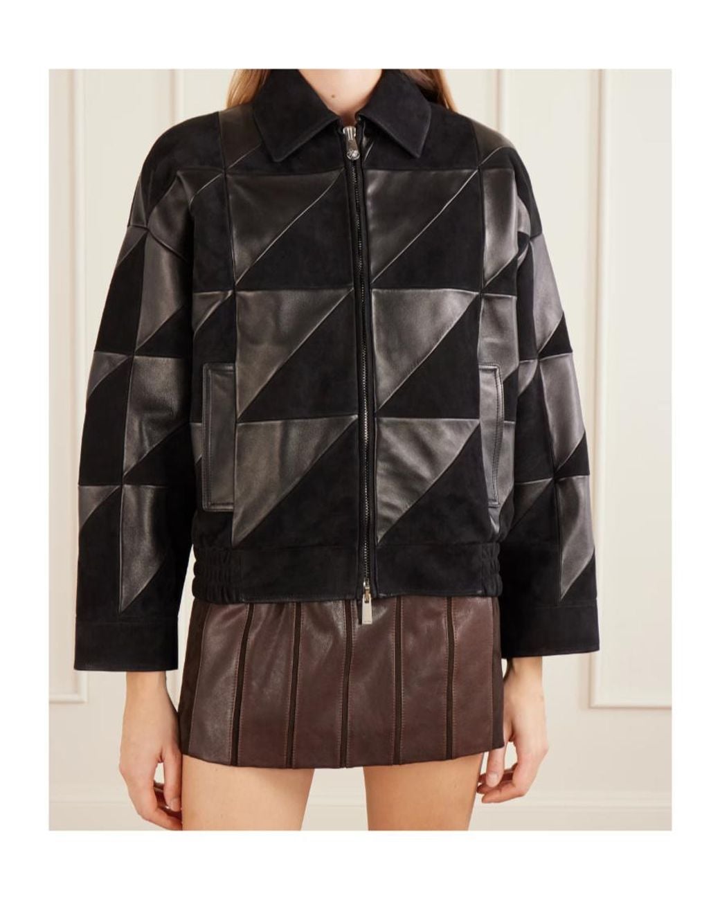 Versace Black Long-Sleeve Casual Jacket