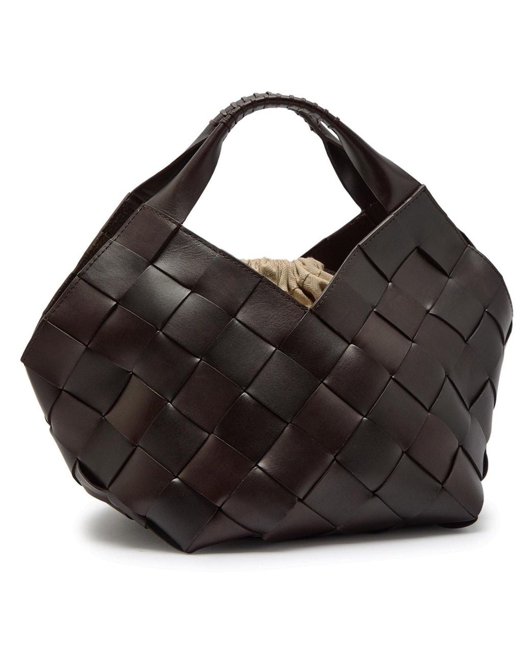 Dragon Diffusion Black Handwoven Mini Tote Bag