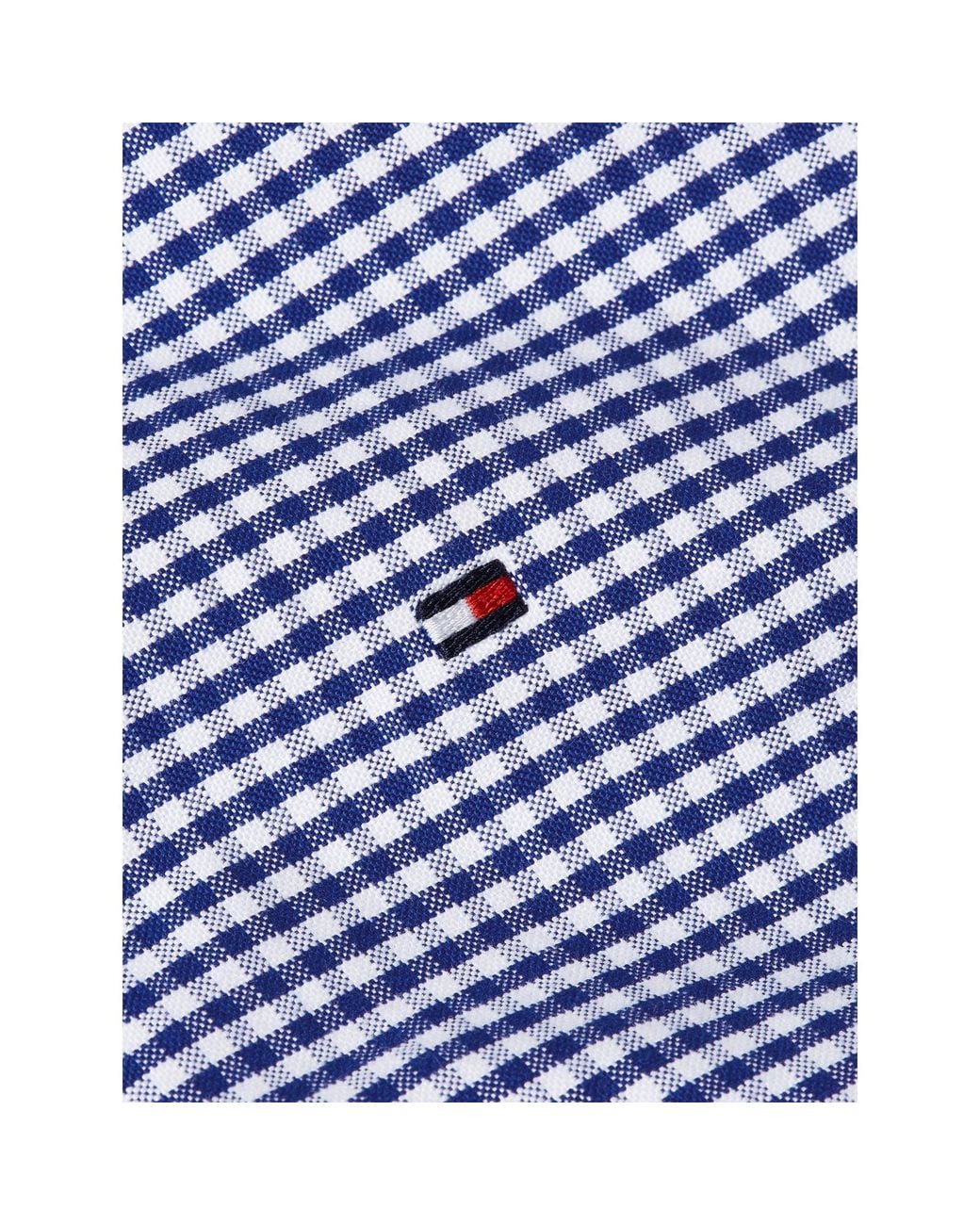 Tommy Hilfiger Blue Cotton Long-Sleeve Shirt for men
