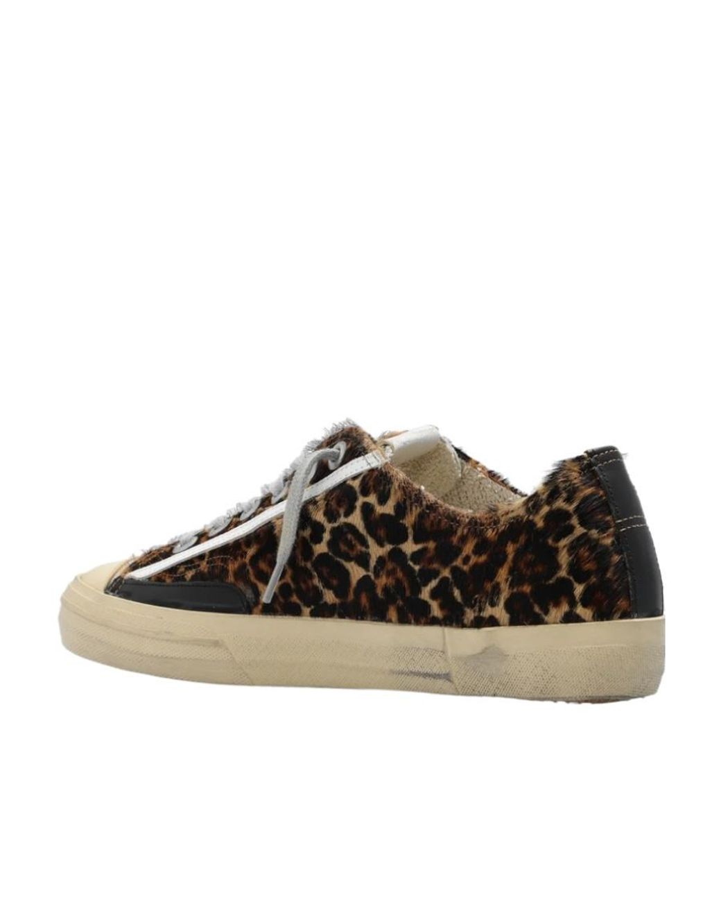 Golden Goose Deluxe Brand Brown V-Star 2 Low-Top Sneakers