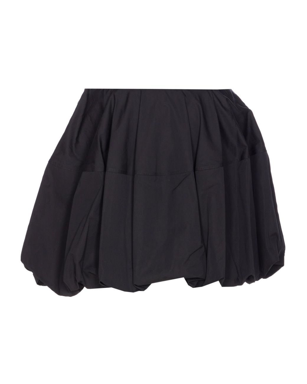 Alaïa Blue Alaïa Poplin Balloon Skirt