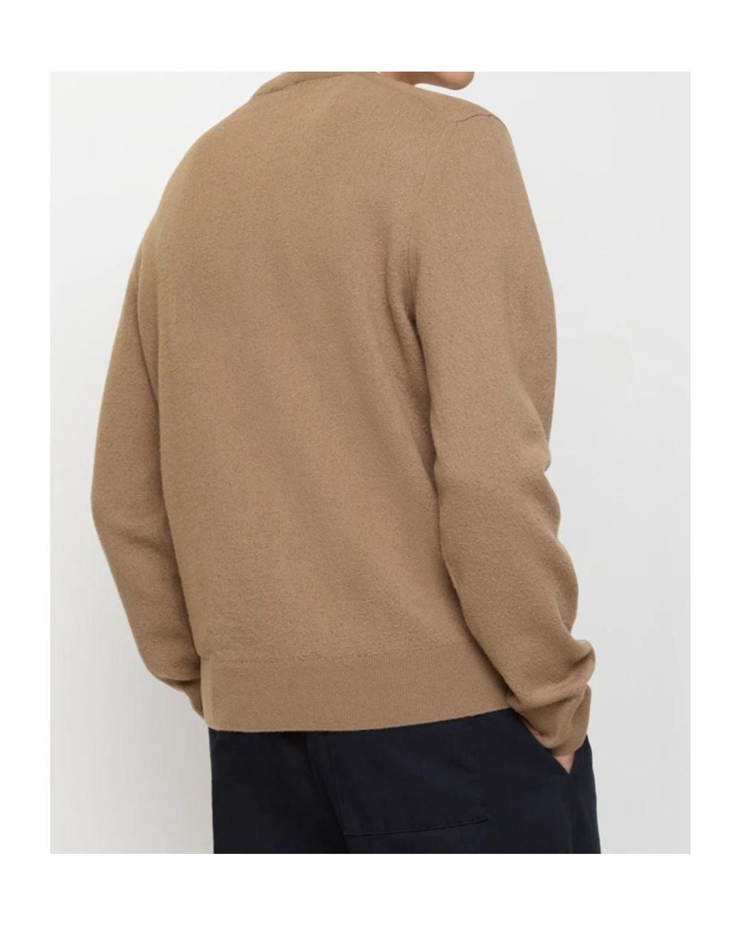Burberry Brown Wool Sweater for men