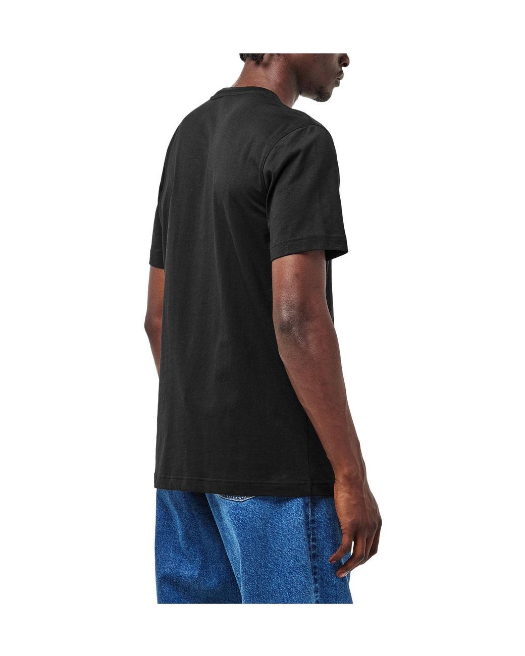 Moschino Black Crewneck Shortsleeve Tee for men