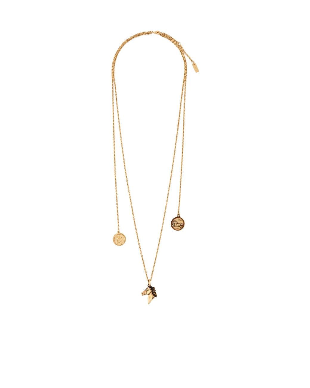 Chloé White Metal Necklace