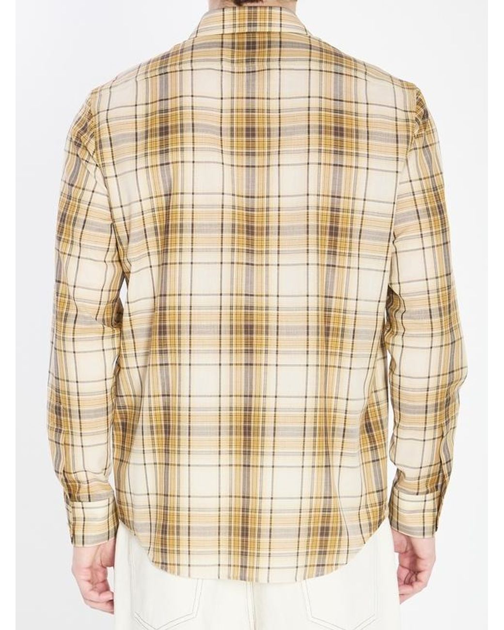 Céline Brown Loose Shirt for men
