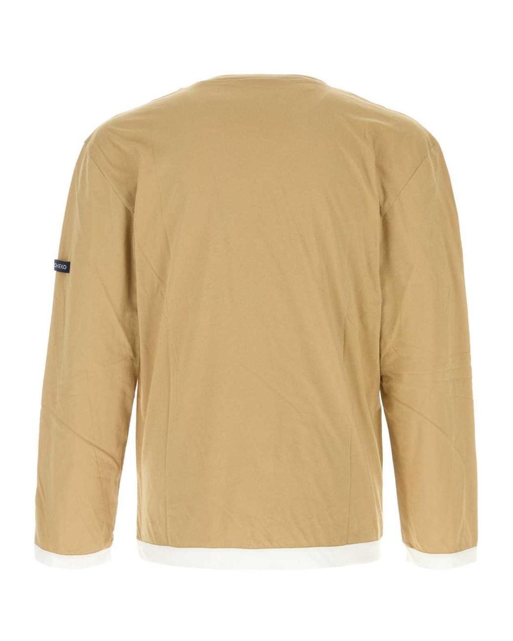 NAMACHEKO Natural Coupled Long Sleeve T-Shirt for men