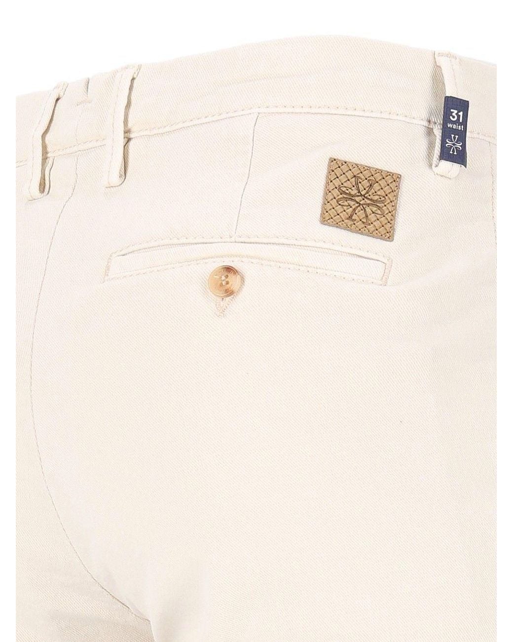 Jacob Cohen White Bobby Slim-Fit Pants for men