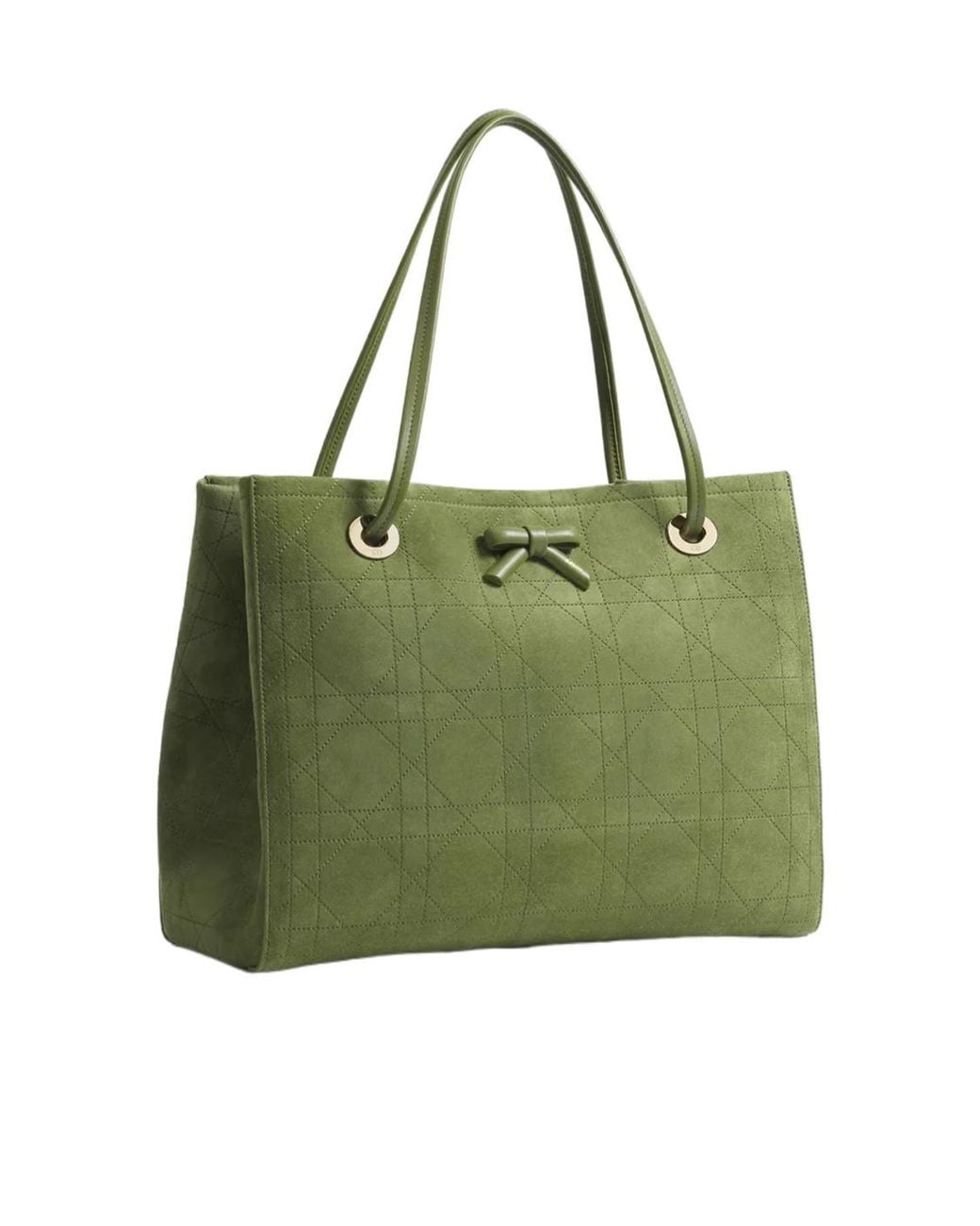 Dior Green Medium Promenade Shopping Bag