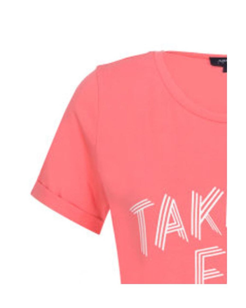 Armani Jeans Pink Open-Necked Shirt