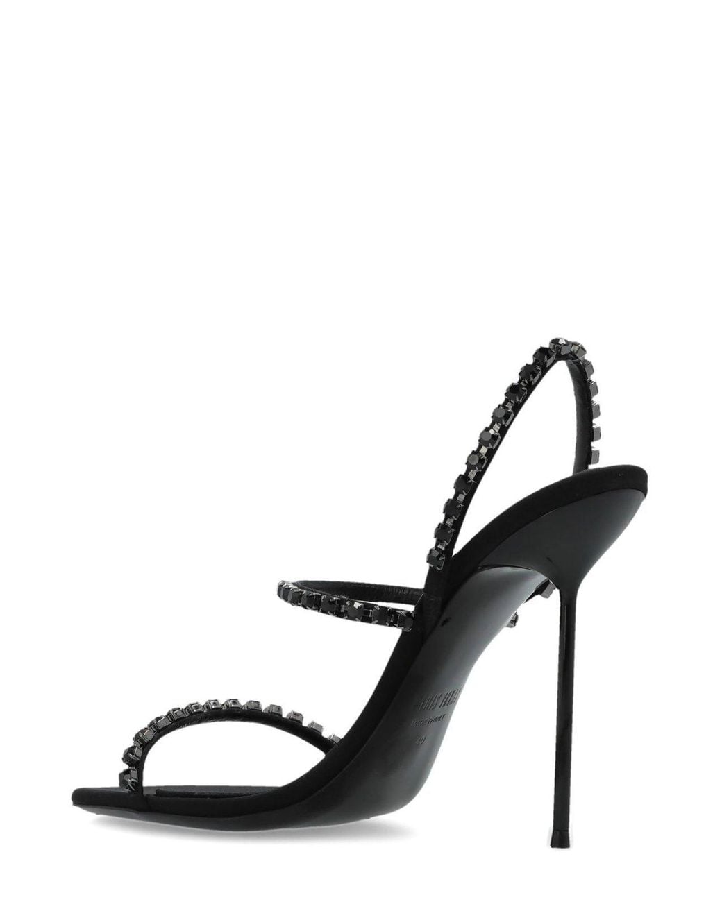 Paris Texas Metallic Lidia Singback Sandals