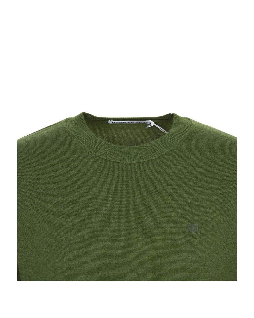 Acne Green Long Sleeve Sweater