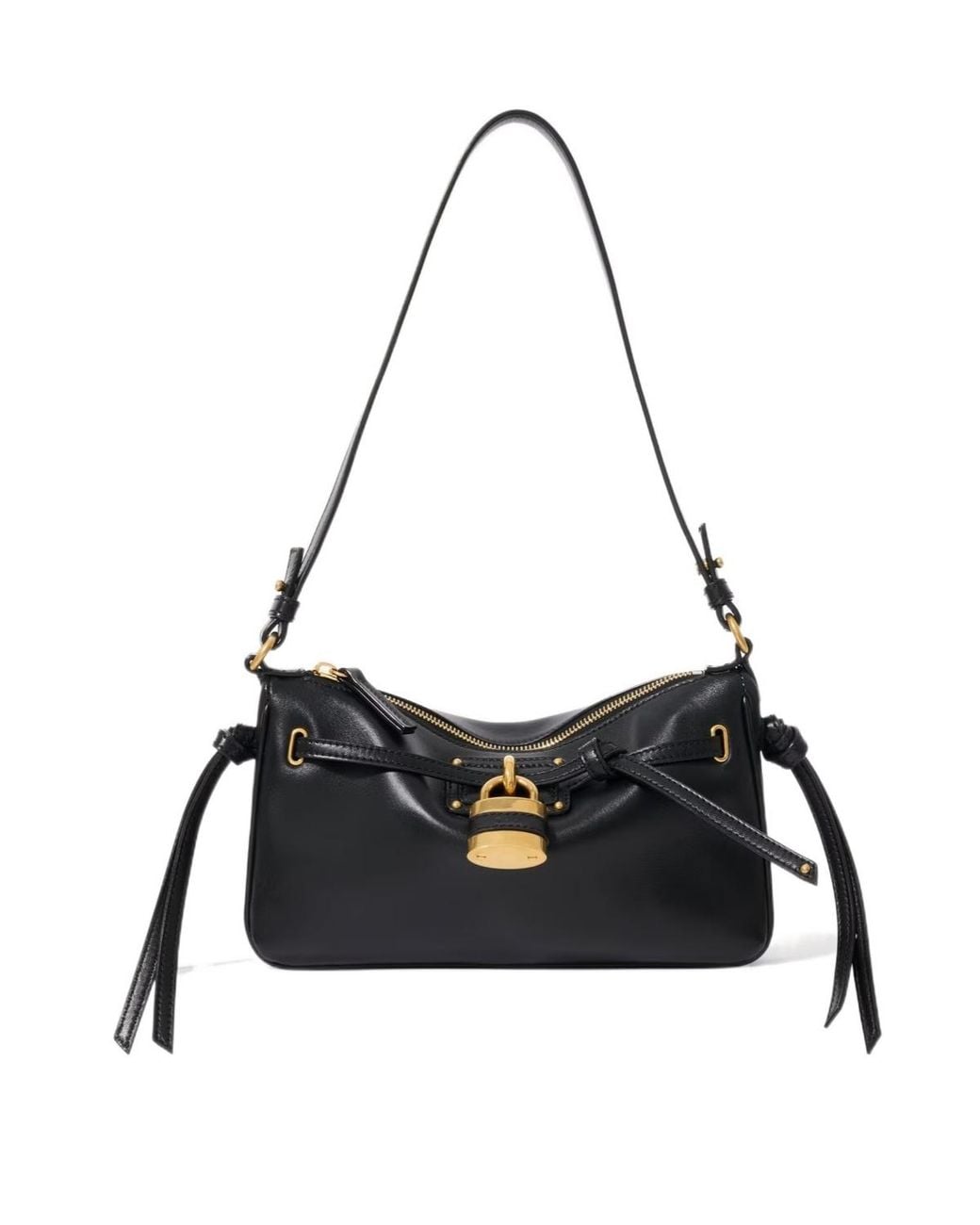 Chloé Black Mini Paddington Sling Pouch With Strap