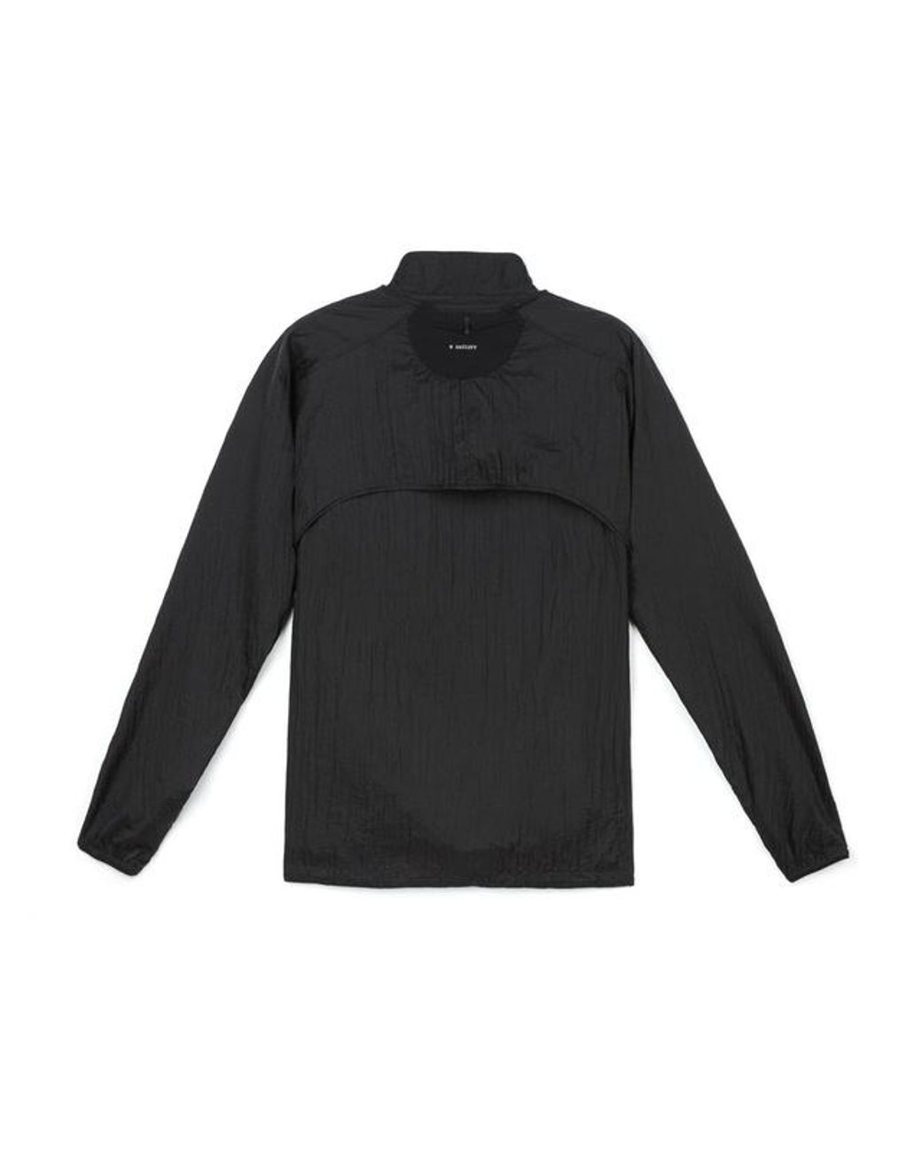 Satisfy Black Long-Sleeved Casual Jacket for men