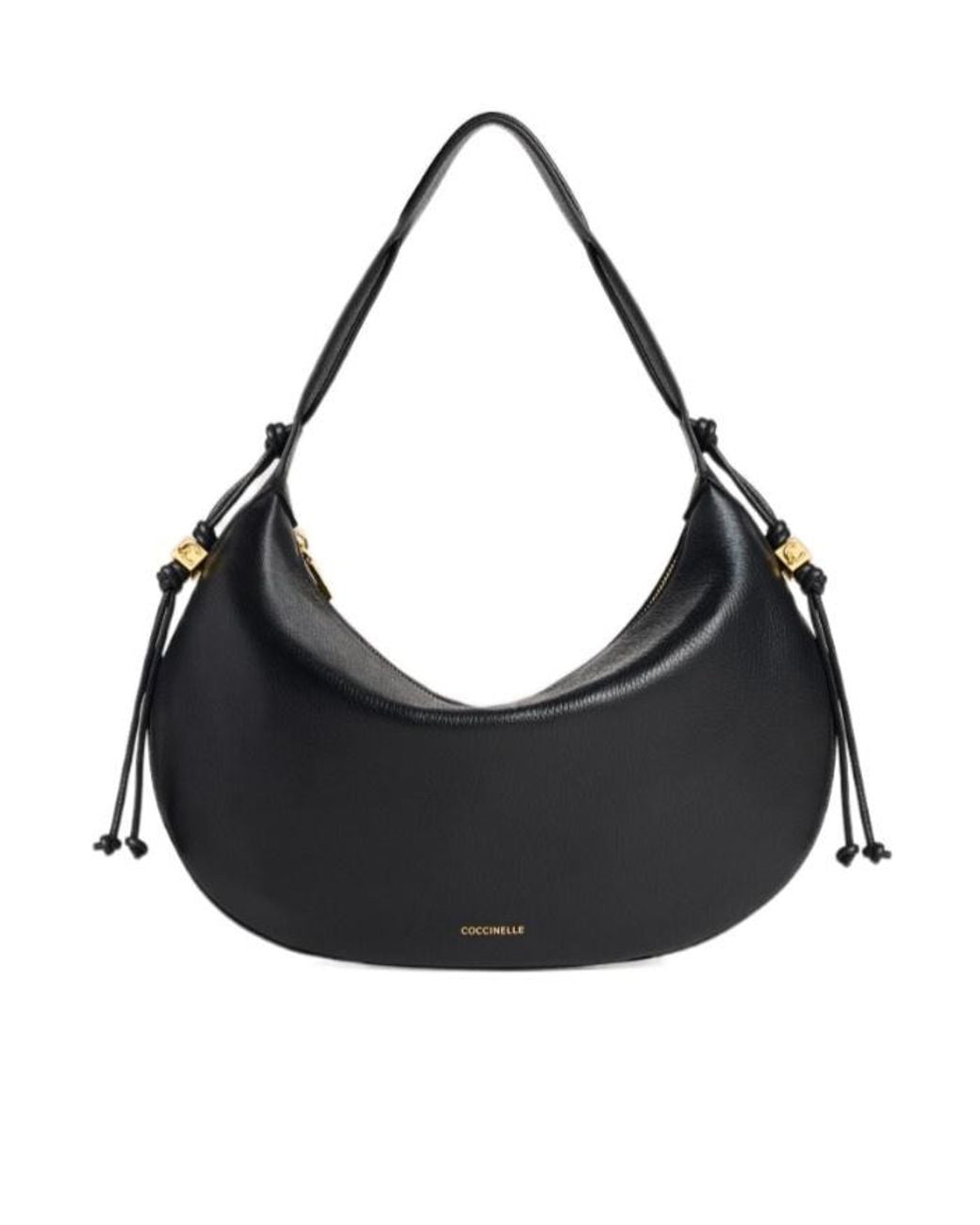 Coccinelle Black Thess Medium Shoulder Bag