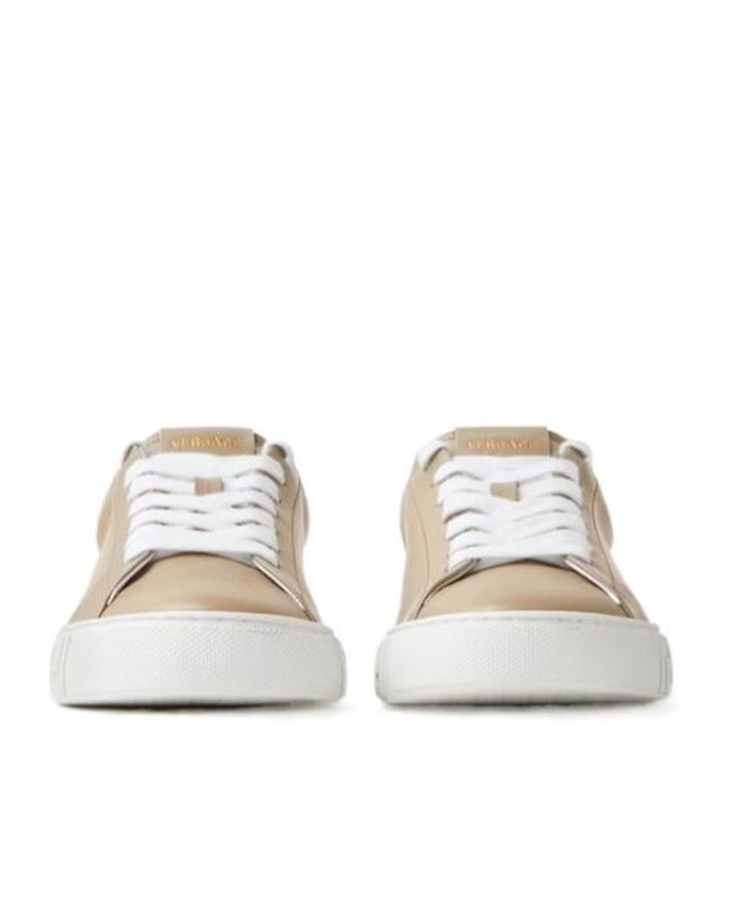 Versace Multicolor Leather Sneakers