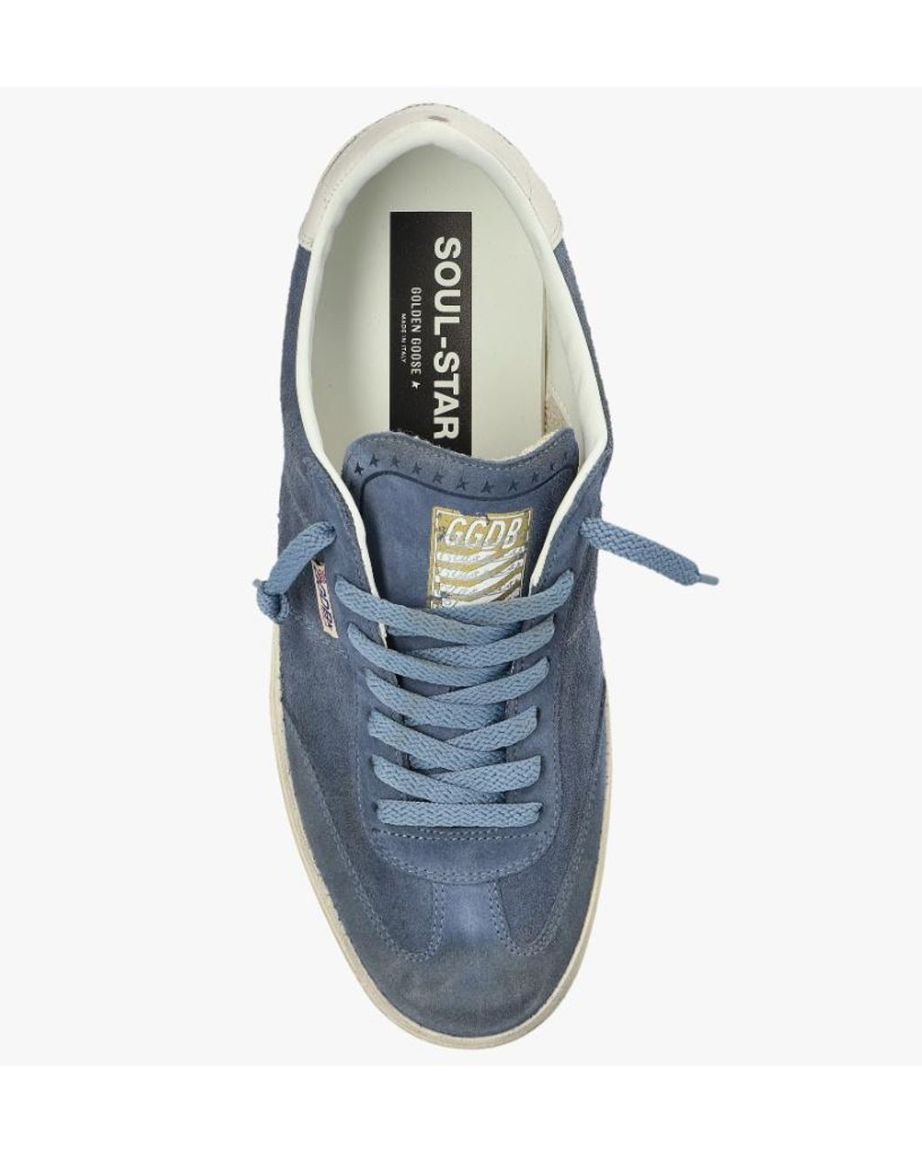 Golden Goose Deluxe Brand Blue Soul Star Low-Top Sneakers for men