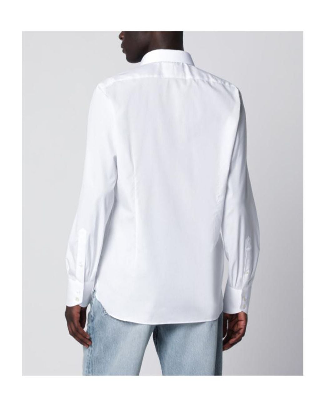 Tom Ford Blue Slim-Fit Cotton Shirt for men